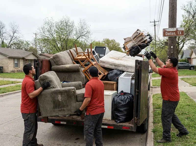 Furniture Removal in Dallas, TX