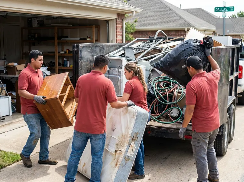Garage Cleanout Service in Dallas, TX